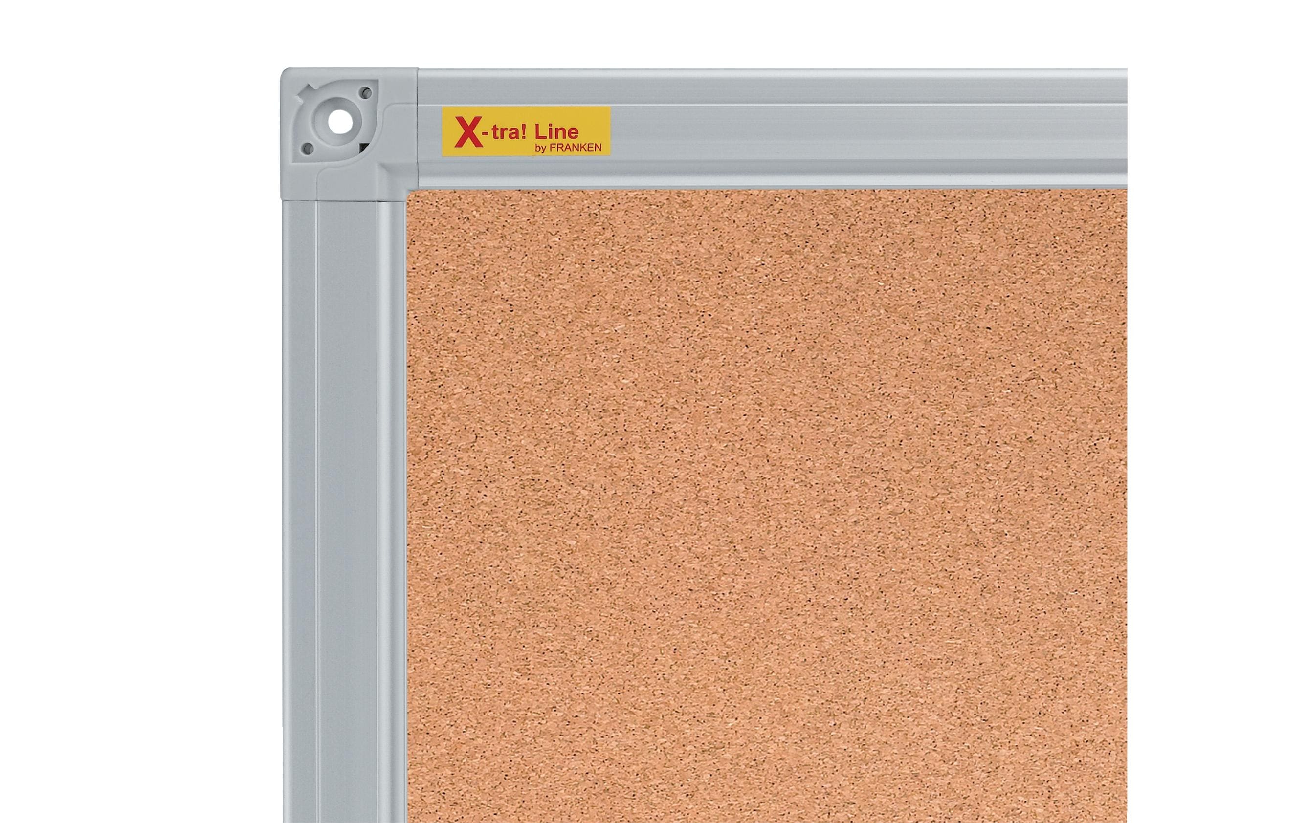 Franken Pinnwand X-tra!Line 100 cm x 150 cm, Braun