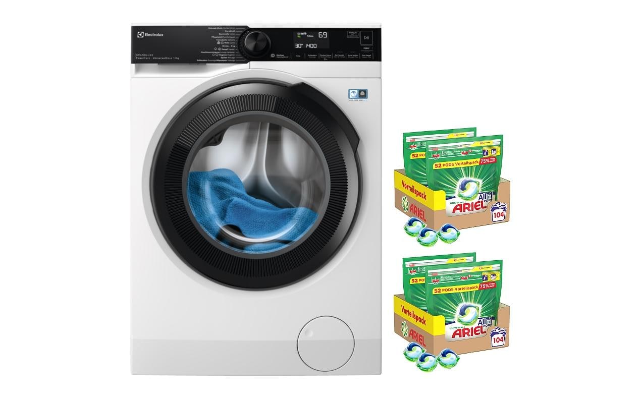 Electrolux Waschmaschine WAGL2E500 Links Ariel PODS
