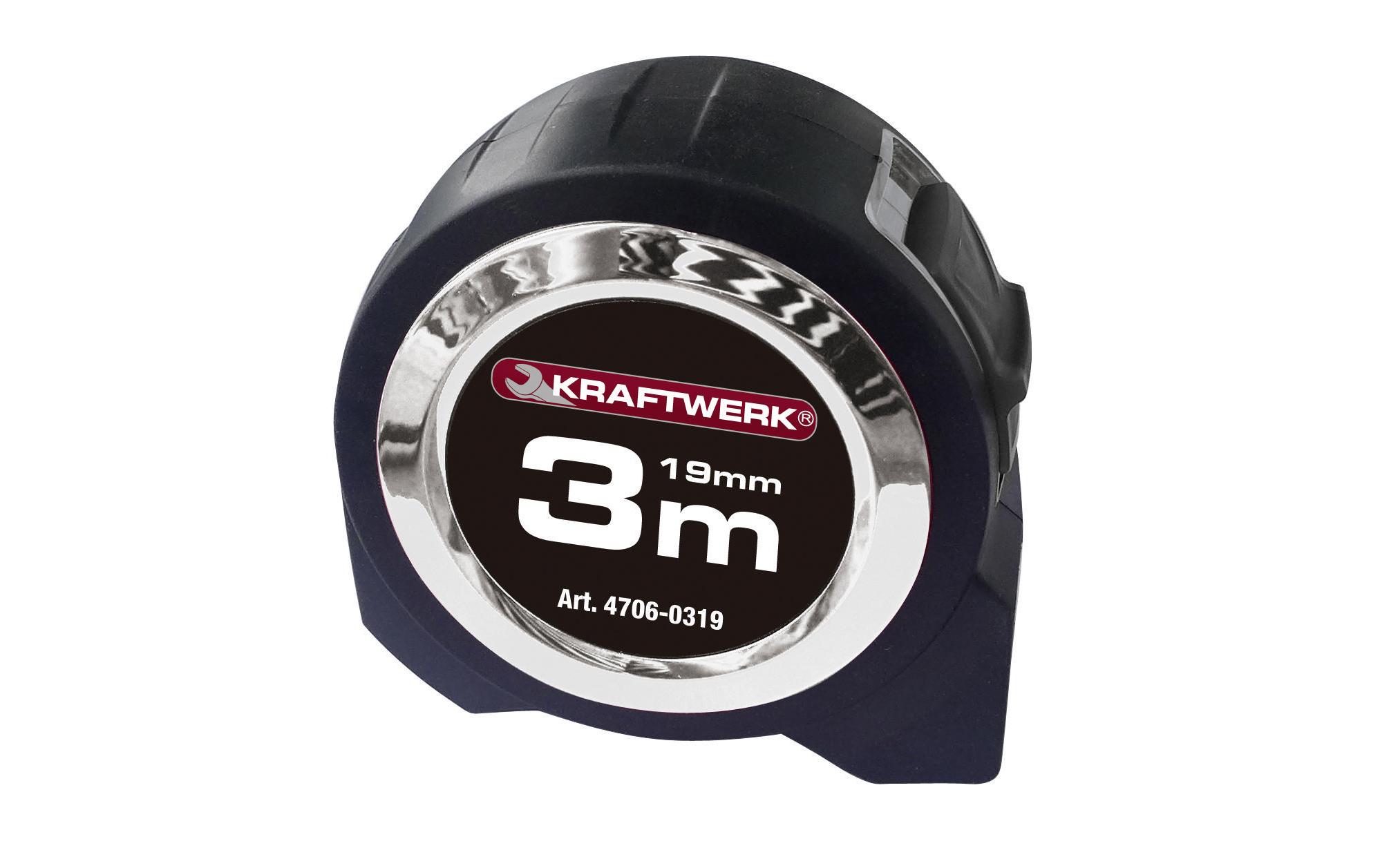 Kraftwerk Massband 3 m x 19 mm Kraftwerk Massband 3 m x 19 mm