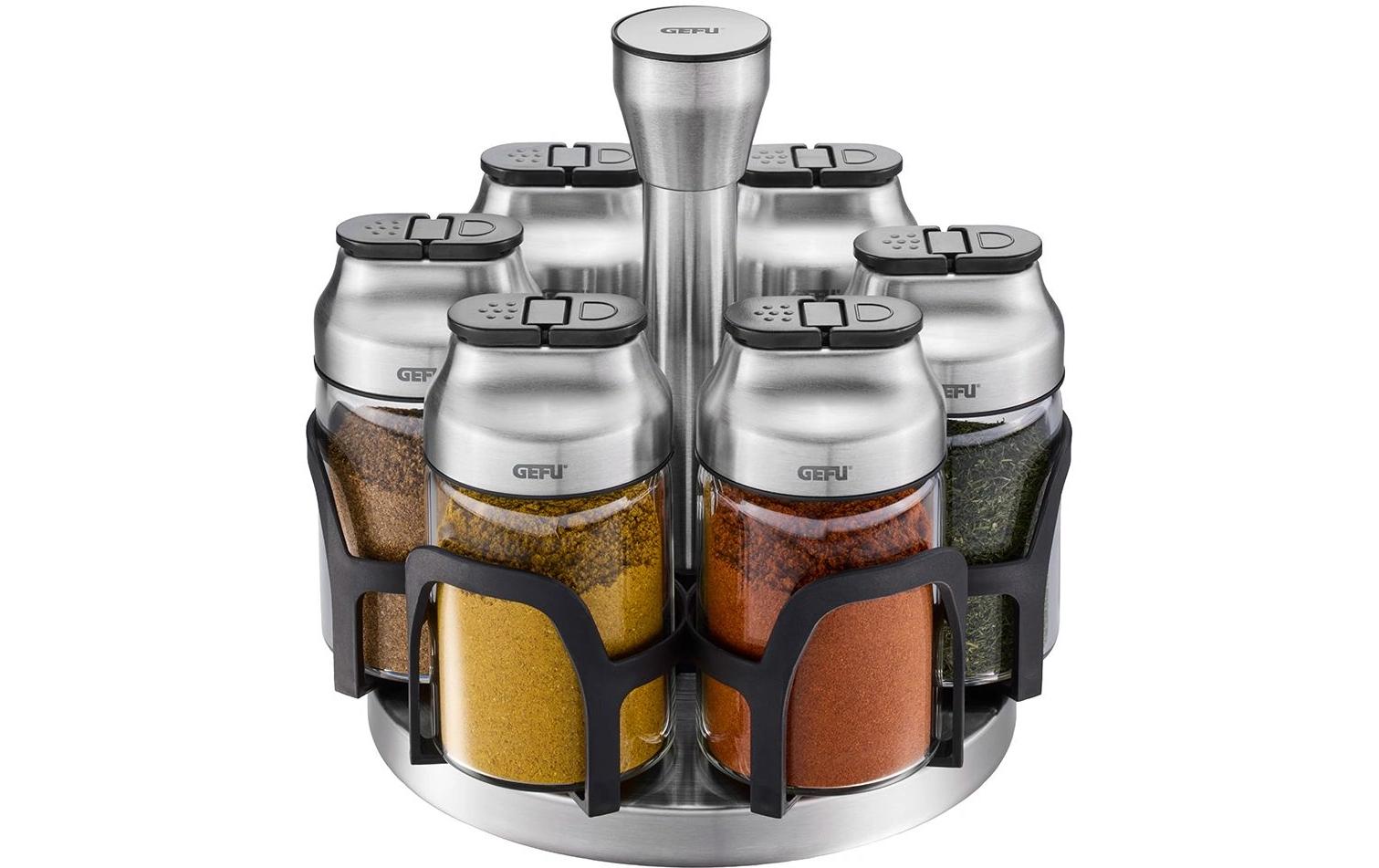 GEFU Gewürzkarussell Kippo 7-teilig