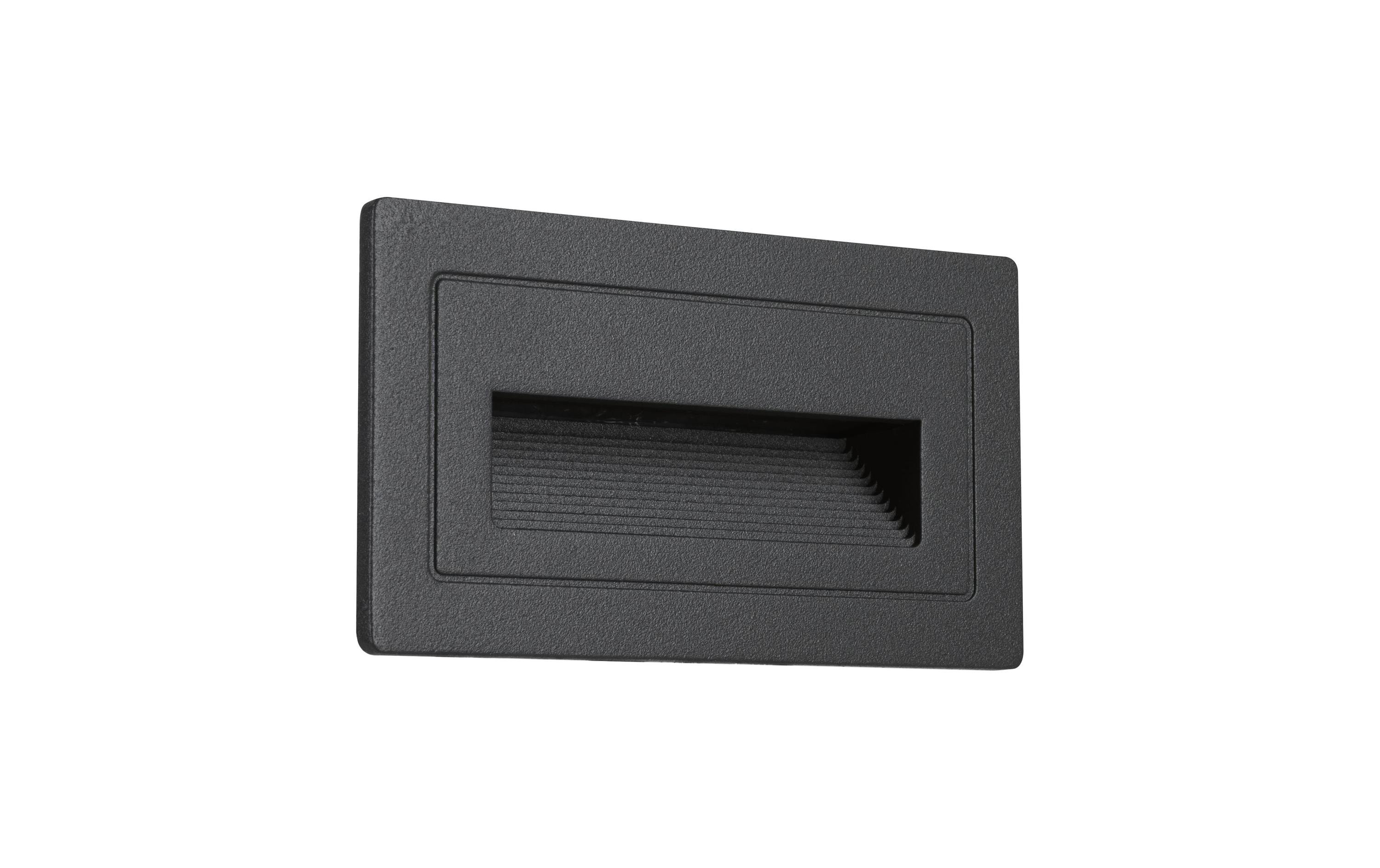 Paulmann Aussenwandleuchte Long IP44, Schwarz Paulmann Aussenwandleuchte Long IP44, Schwarz