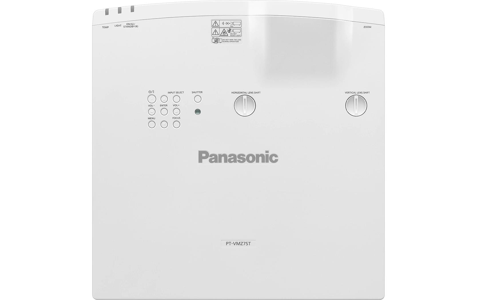 Panasonic Kurzdistanzprojektor PT-VMZ6STEJ Weiss