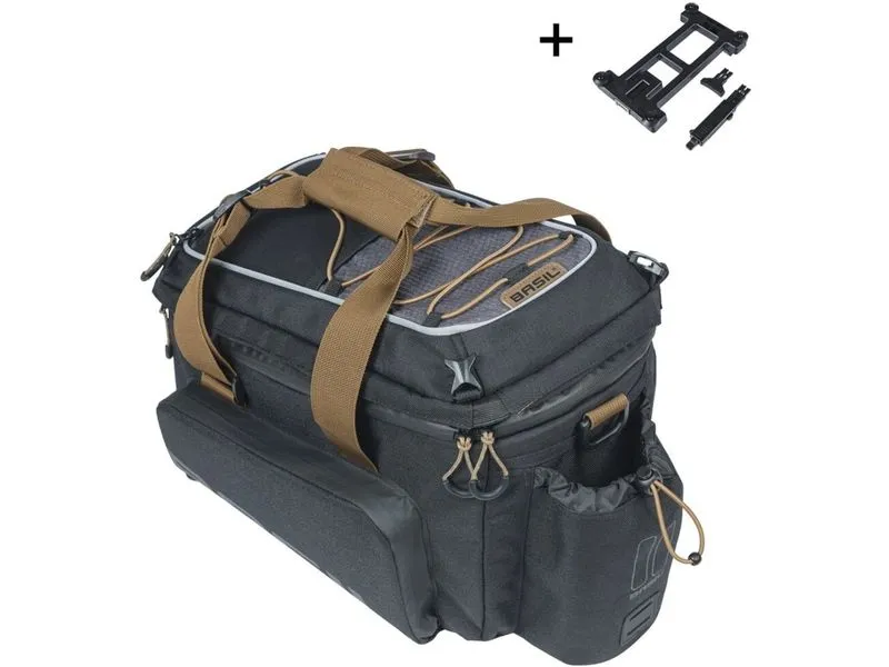 BASIL Gepäckträgertasche Miles XL Pro MIK 9-36 l schwarz BASIL Gepäckträgertasche Miles XL Pro MIK 9-36 l schwarz
