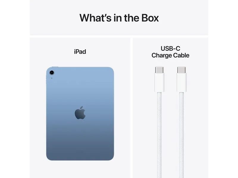 Apple iPad A16 11th Gen. 2025 WiFi 128 GB Blau DEP