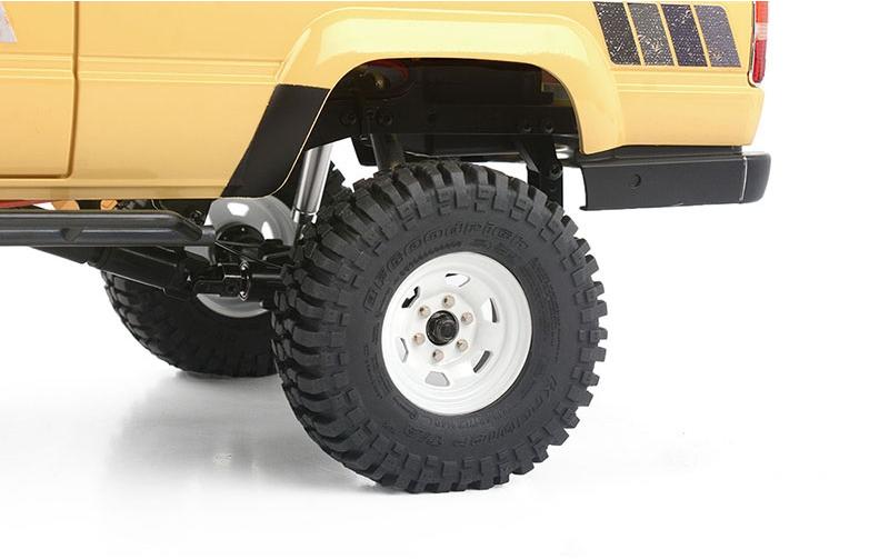 RC4WD Felgen Beadlock SR5 1.7 Stahl Weiss/Schwarz, 4 Stück