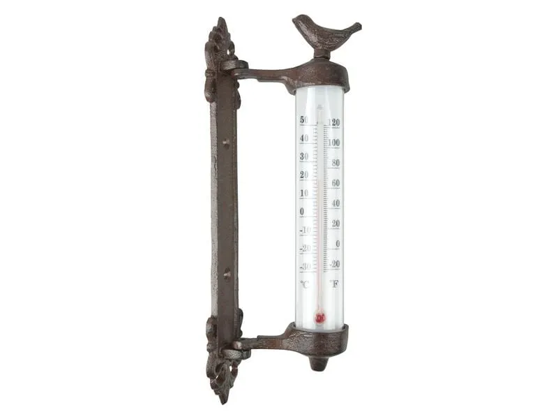 Esschert Design Thermometer Vogel 1 Stück