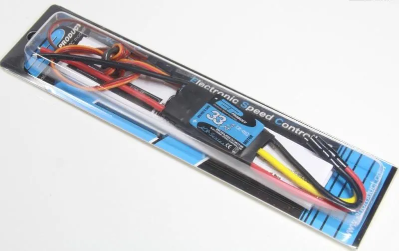 EP Brushless Regler Aer33-Aer-Series 33A, 2-4S, S-BEC EP Brushless Regler Aer33-Aer-Series 33A, 2-4S, S-BEC
