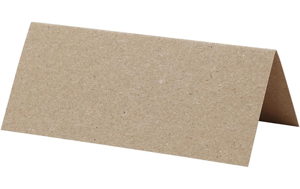 Creativ Company Tischkarte 9 x 4 cm, 20 Stück, Natur Creativ Company Tischkarte 9 x 4 cm, 20 Stück, Natur