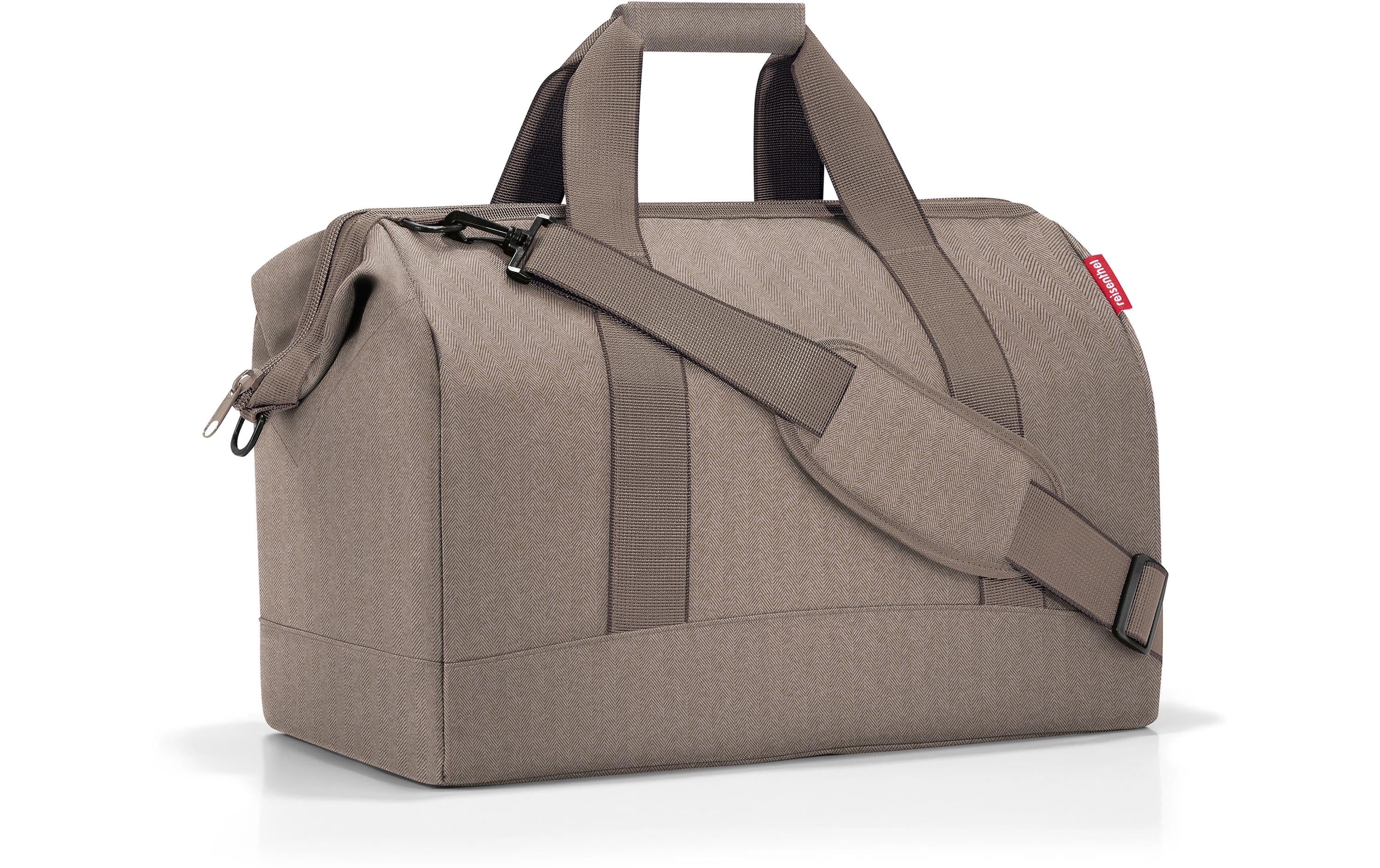 Reisenthel Umhängetasche Allrounder L Herringbone Mokka