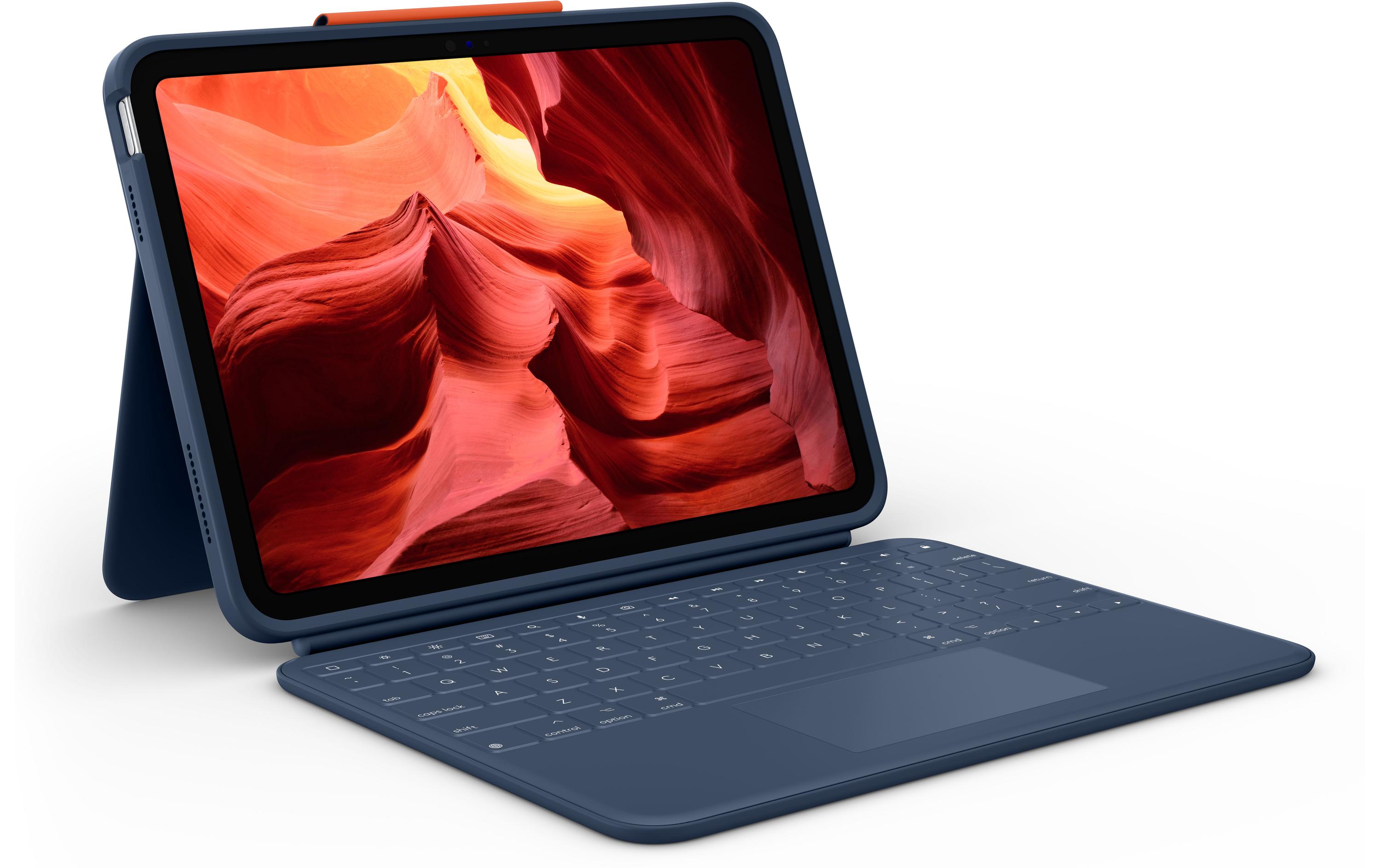 Logitech Tablet Tastatur Cover Rugged Combo 4 Touch iPad 10. Gen.