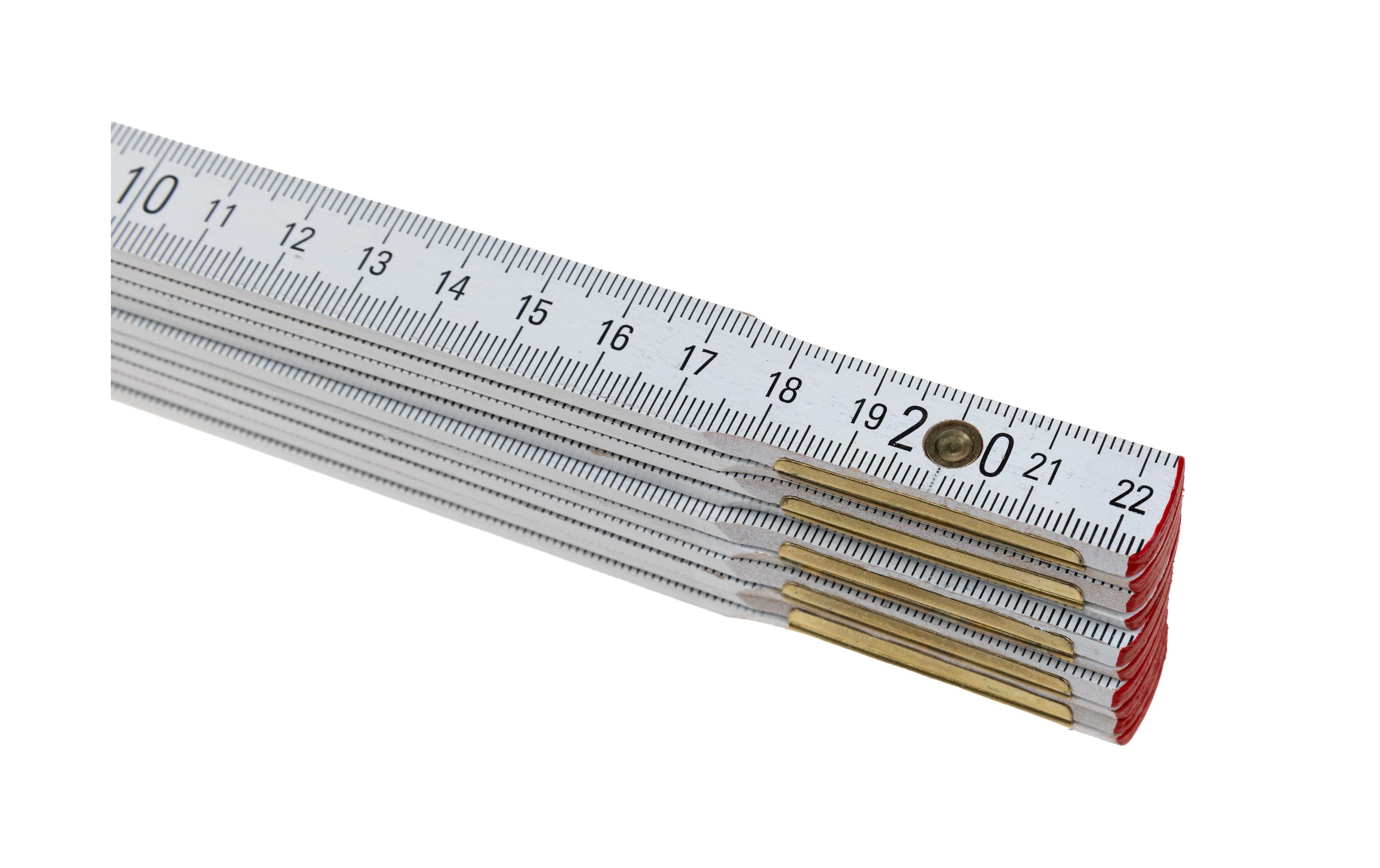 STRUCT Doppelmeter 2 m, Weiss