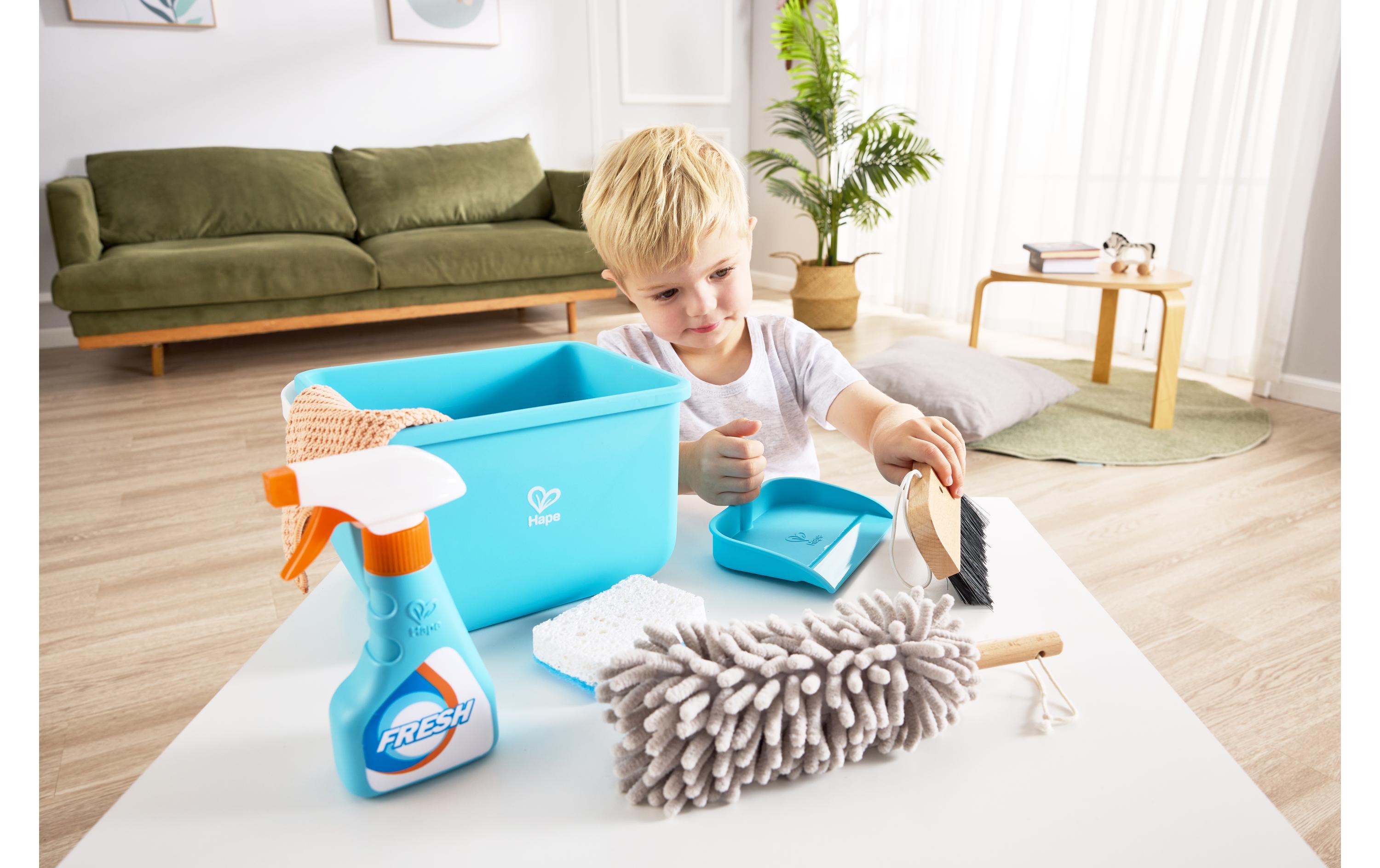 Hape Spielzeug-Putzset mit Eimer