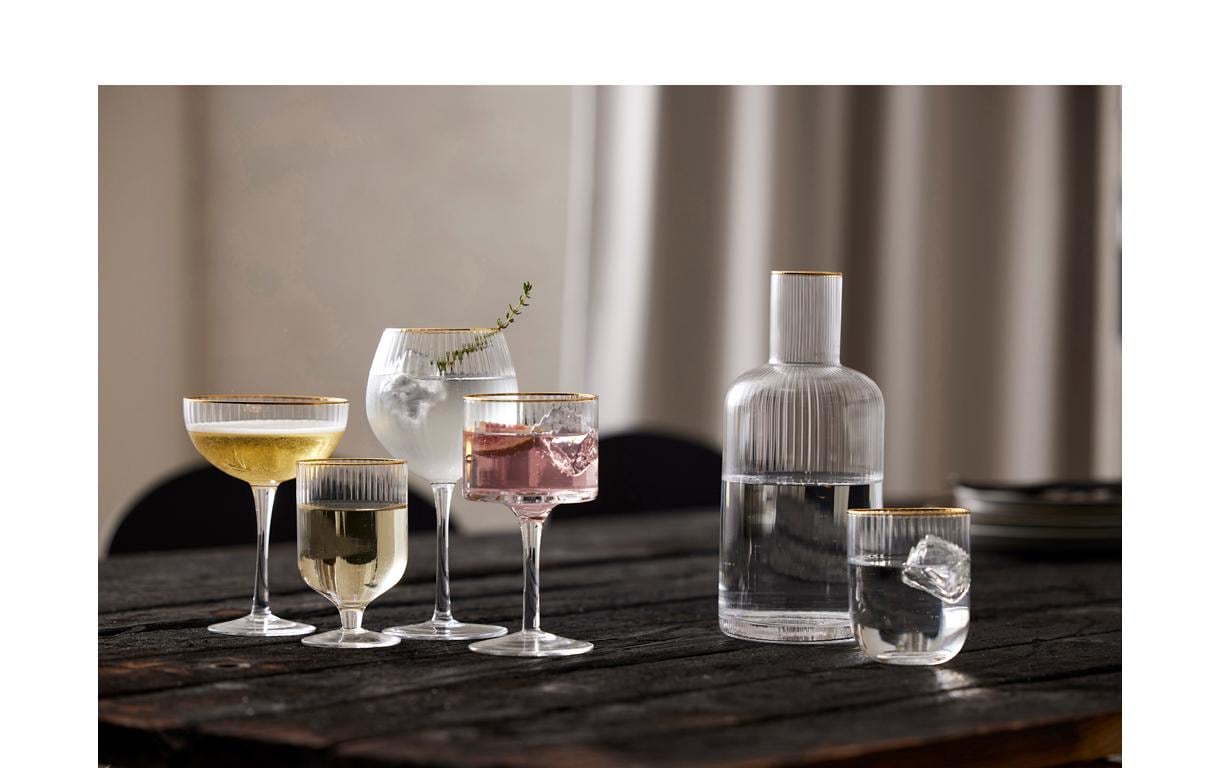 Lyngby Gin Glas Palermo Gold 4 Stück, 45 cl