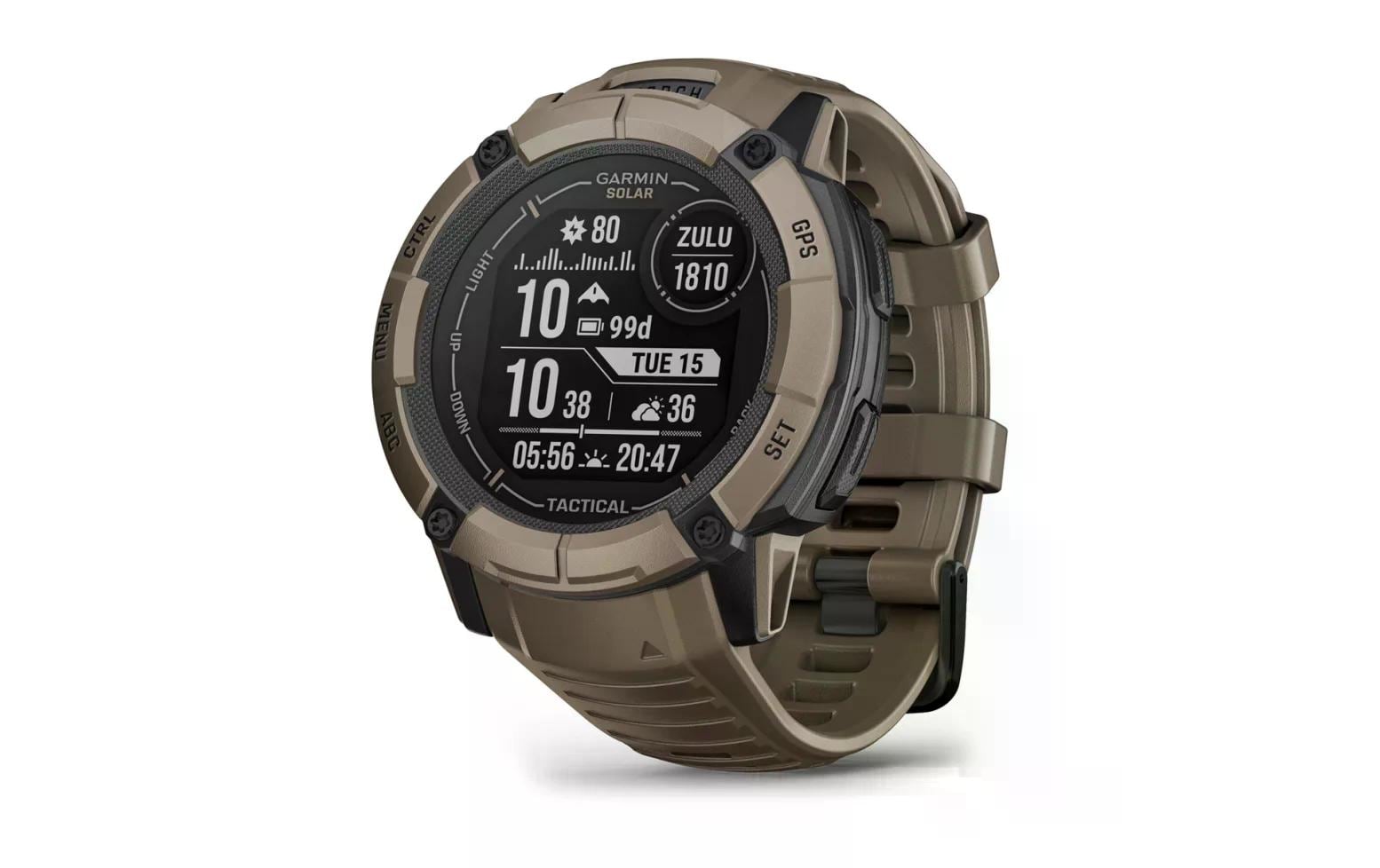GARMIN Instinct 2X Solar Tactical Edition Coyote Tan GARMIN Instinct 2X Solar Tactical Edition Coyote Tan