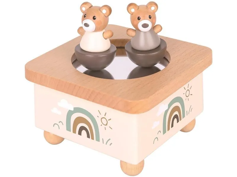 Spielba Holzspielwaren Musikspieldose Bär