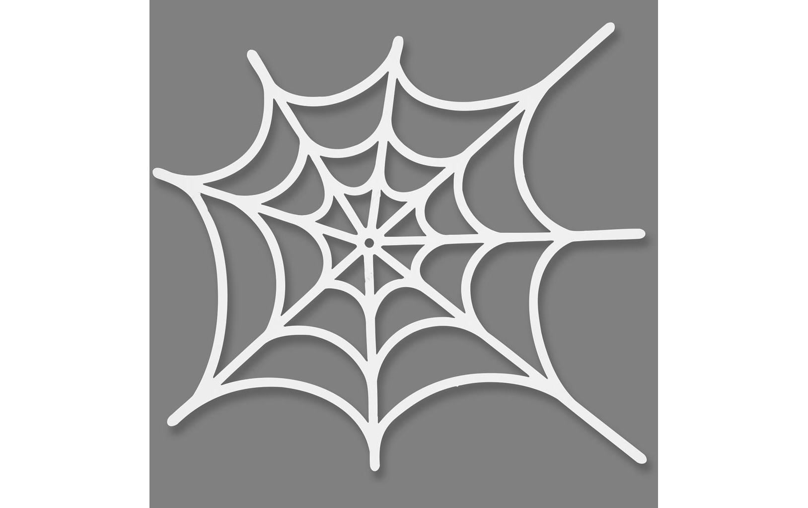 Creativ Company Papierdekoration Spinnenetz 16 Stück