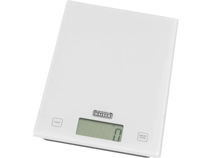 Kaiser Digitale Back-Küchenwaage, Weiss