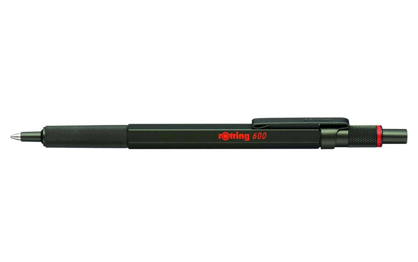 Rotring Kugelschreiber 600 Metallic Medium (M), Dunkelgrün
