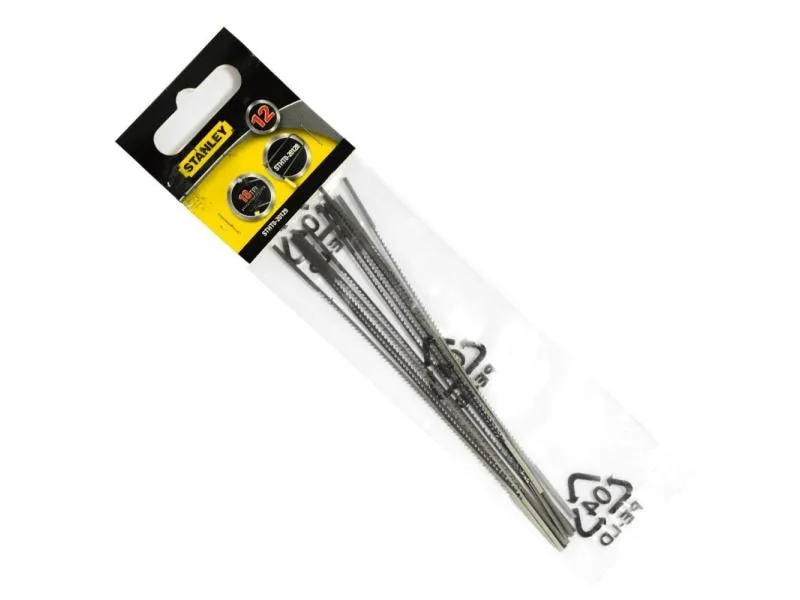 Stanley Sägeblatt 18TPi 12 Stück, 120 mm