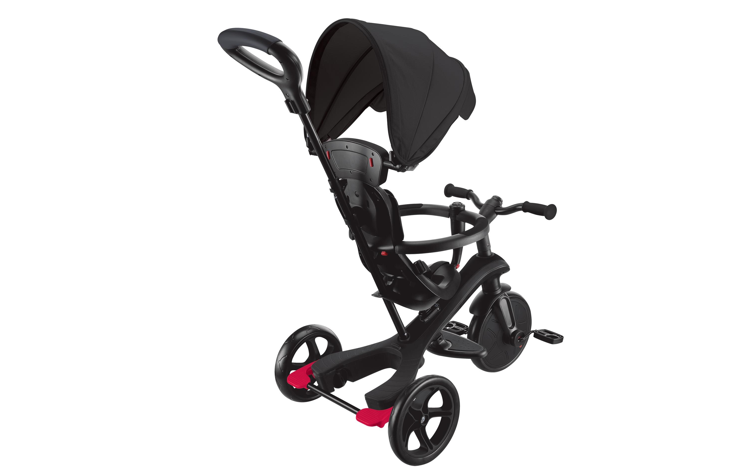 GLOBBER Dreirad Trike Explorer 4 in 1 Black GLOBBER Dreirad Trike Explorer 4 in 1 Black