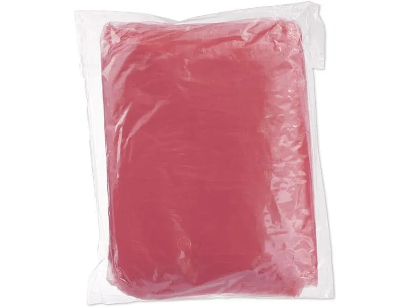 relaxdays Regenponcho 20 Stück, Rot relaxdays Regenponcho 20 Stück, Rot