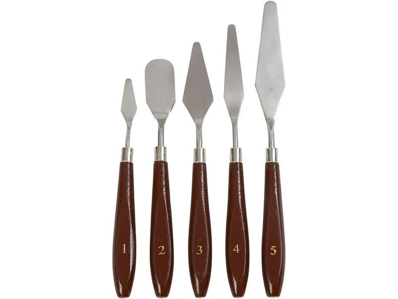Creativ Company Malmesser Spachtelset 5 Stück Creativ Company Malmesser Spachtelset 5 Stück