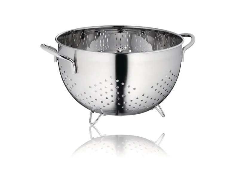 Kela Abtropfsieb Athos 24 cm, Silber