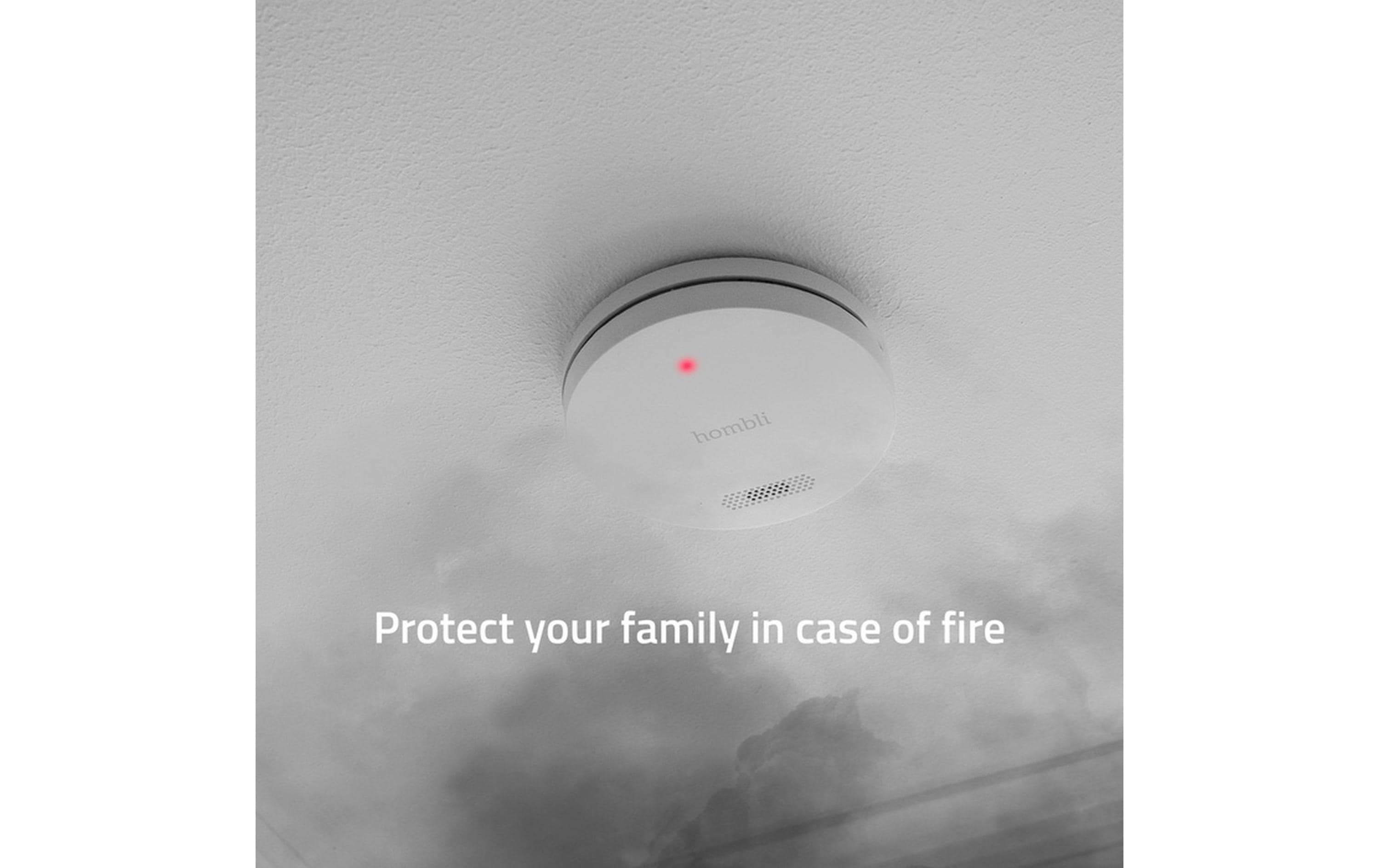 hombli Smart Smoke Detector 2+1 - weiss hombli Smart Smoke Detector 2+1 - weiss