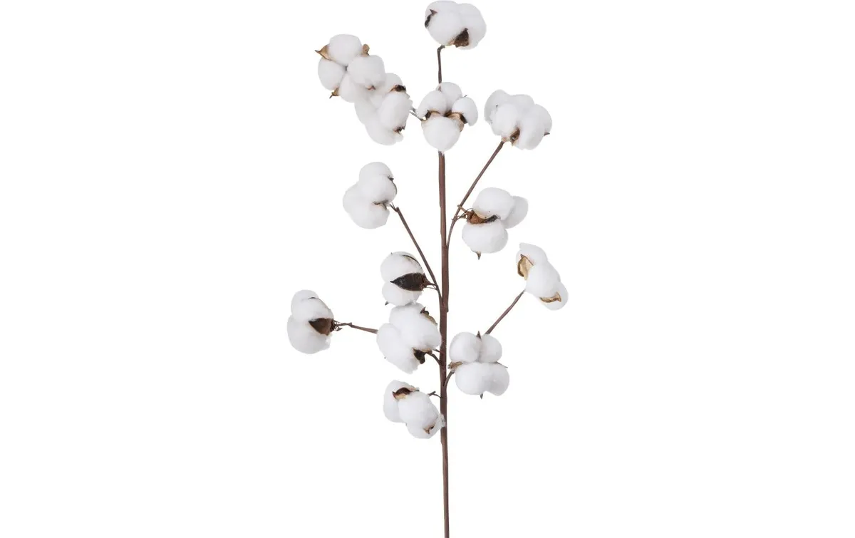 Boltze Kunstblume Baumwolle 68 cm Boltze Kunstblume Baumwolle 68 cm