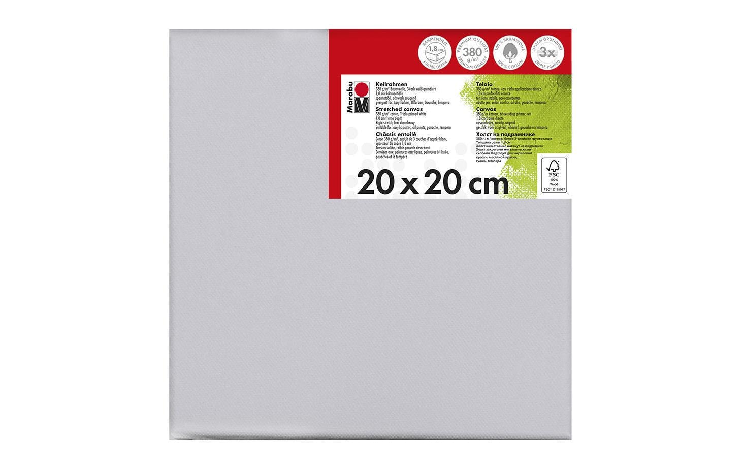 Marabu Keilrahmen 20 x 20 x 1.8 cm Marabu Keilrahmen 20 x 20 x 1.8 cm