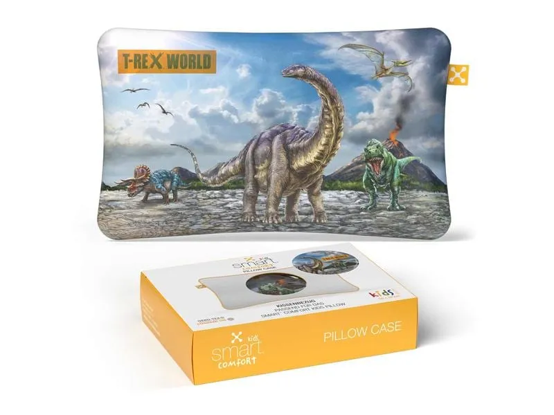 Smartsleep Kinder Kopfkissenbezug Comfort T-Rex-World 50 x 32 cm Smartsleep Kinder Kopfkissenbezug Comfort T-Rex-World 50 x 32 cm