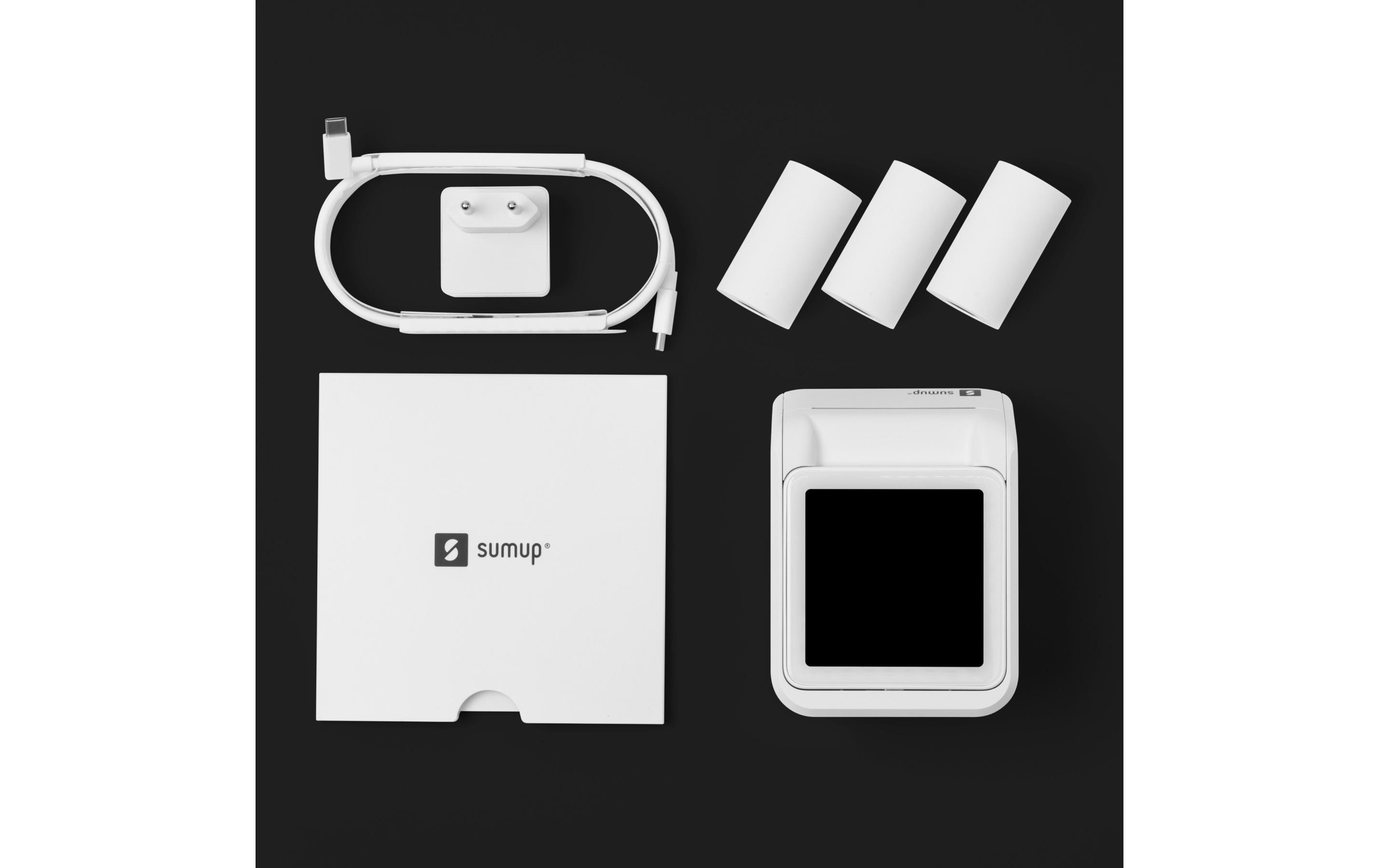 SumUp Chipkartenleser Solo, inkl. Drucker, Weiss