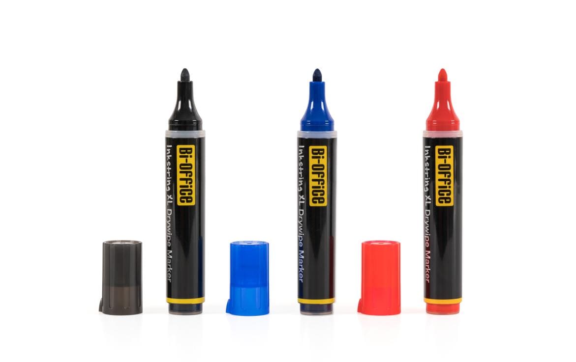 Bi-Office Whiteboard-Marker Inkstring Rot, 3 Stück Bi-Office Whiteboard-Marker Inkstring Rot, 3 Stück
