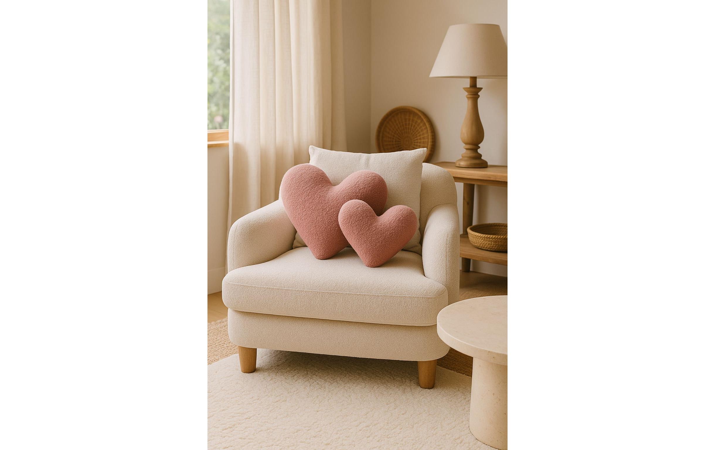 Conceptum Hypnose Kissen Herz 38 x 33 cm, Pink