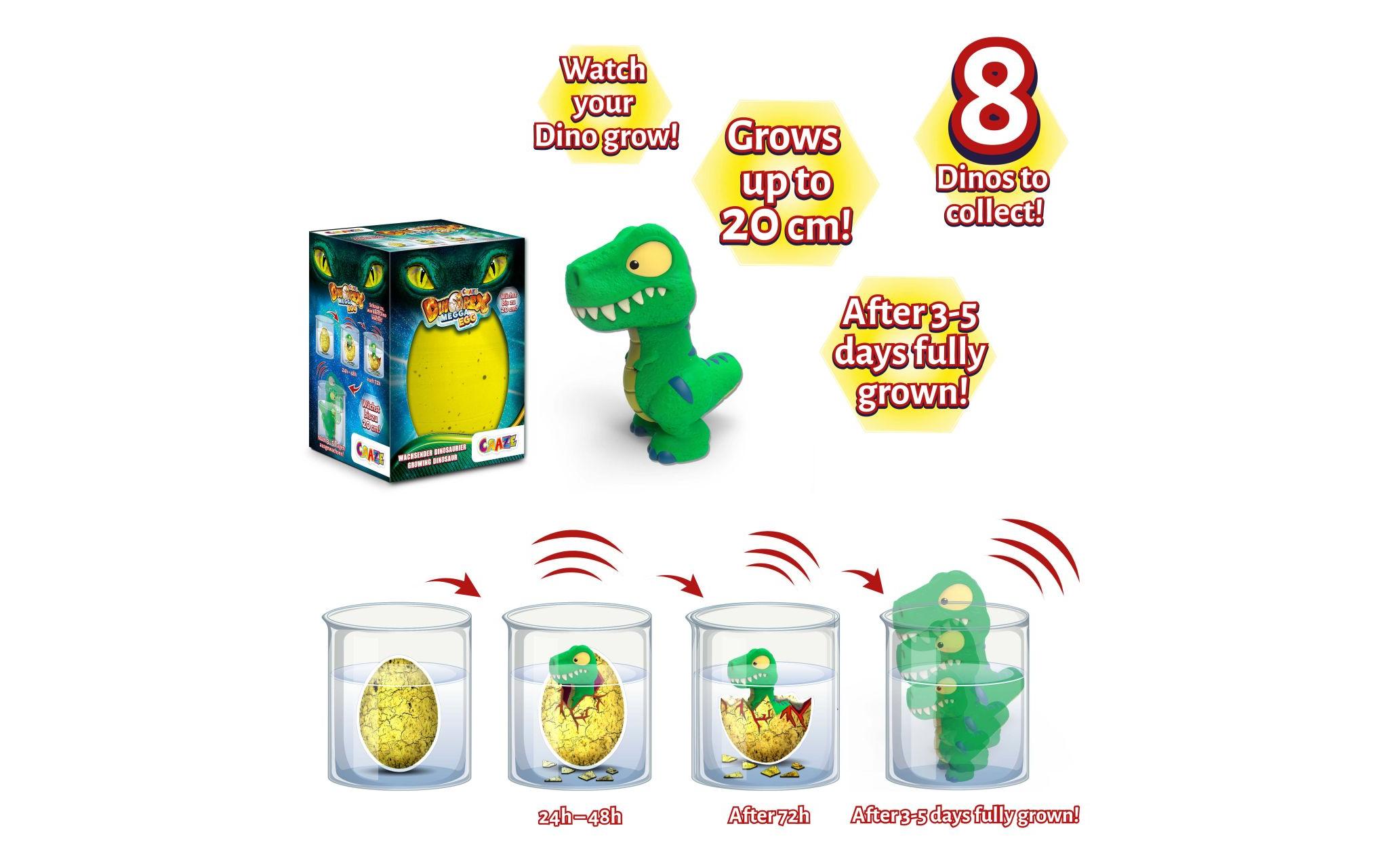 Craze Figur Megga Egg Dinorex