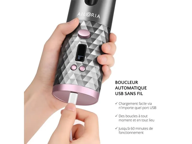 Ailoria Lockenstyler Revolutionne Grau Ailoria Lockenstyler Revolutionne Grau