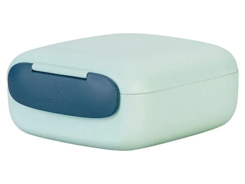 BioLoco Lunchbox mini square-Morning mist Blau/Mint BioLoco Lunchbox mini square-Morning mist Blau/Mint