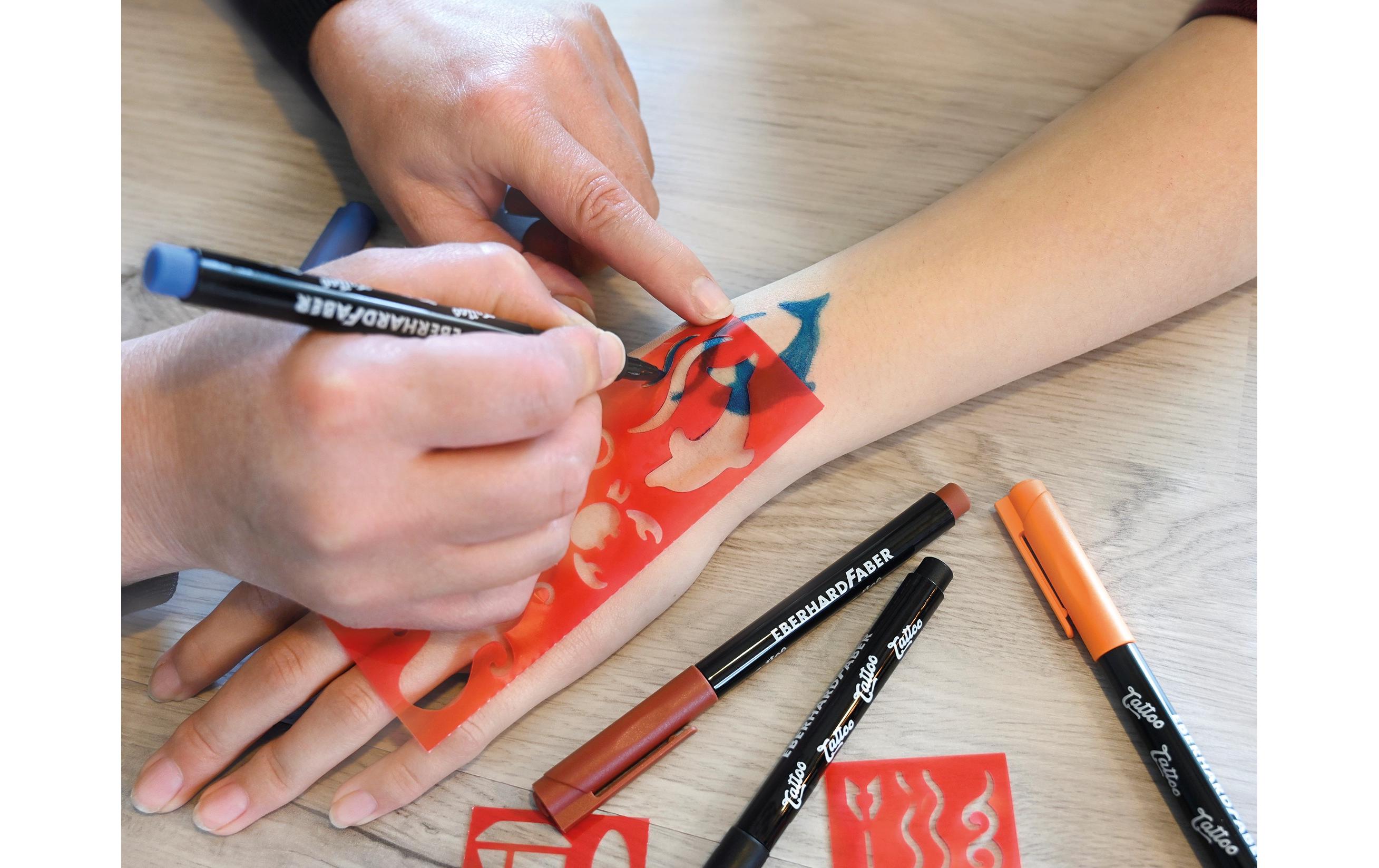 Eberhard Faber Tattoostift Set Beach, 4 Stück