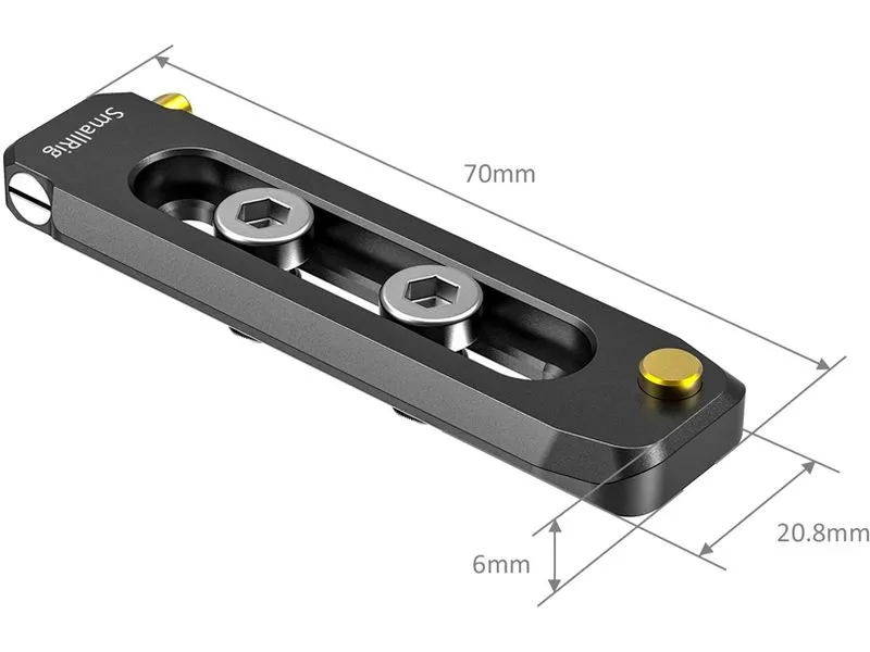 Smallrig Low-Profile-NATO-Schiene 70 mm Smallrig Low-Profile-NATO-Schiene 70 mm