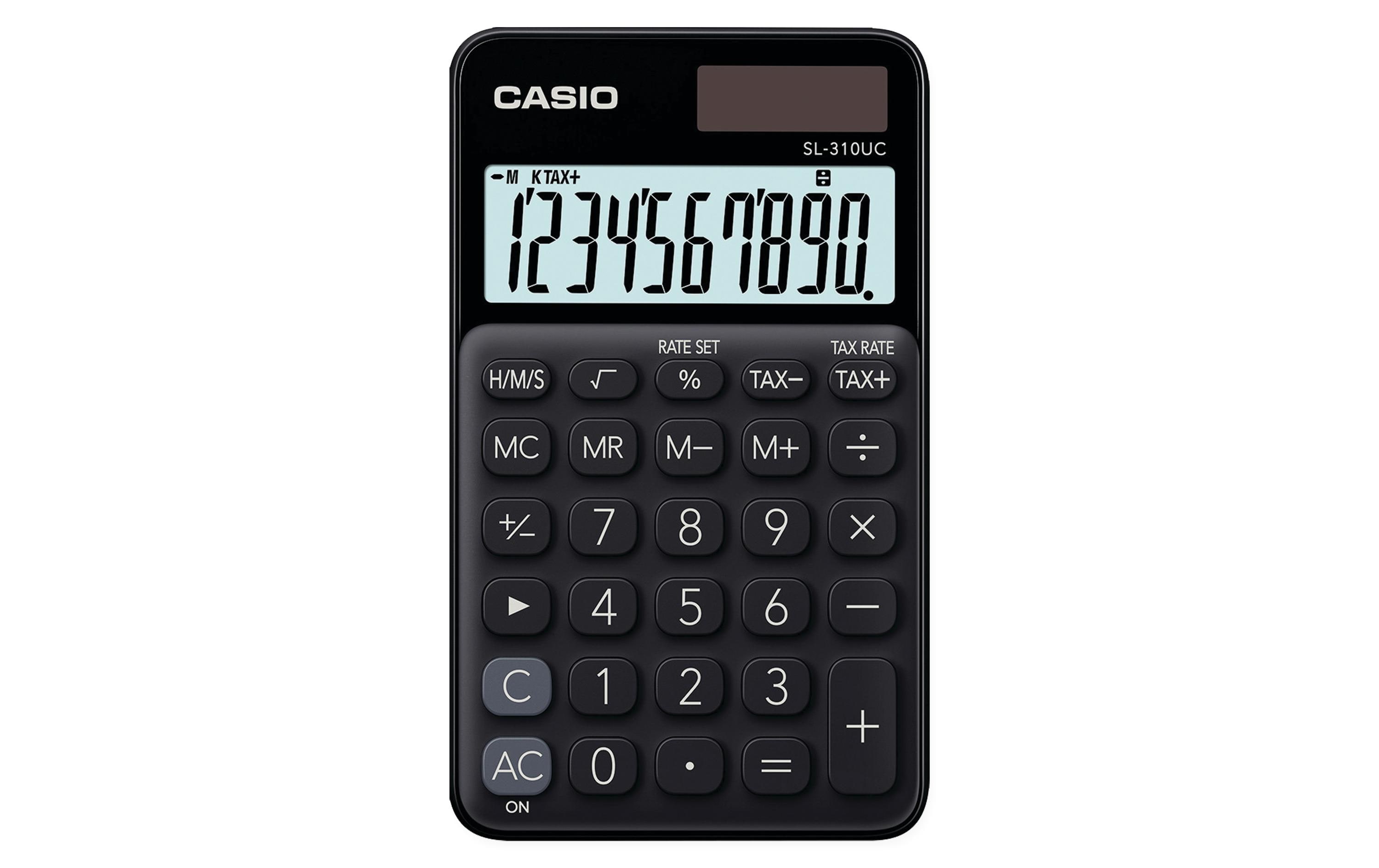 Casio Taschenrechner SL-310UC-BK Schwarz