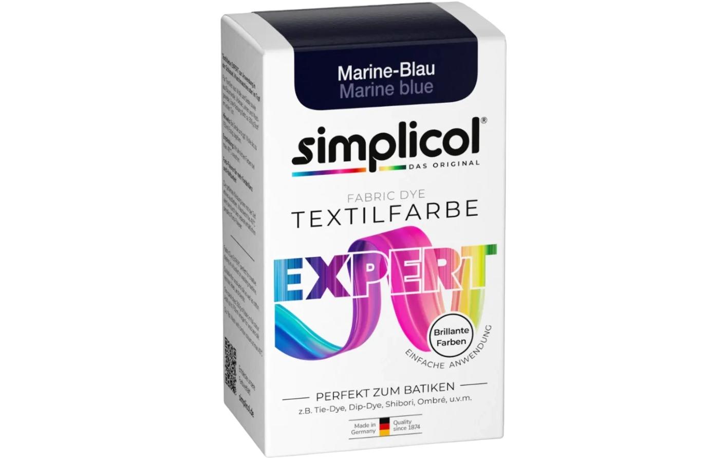 Simplicol Textilfarbe Expert Marineblau, 150 g