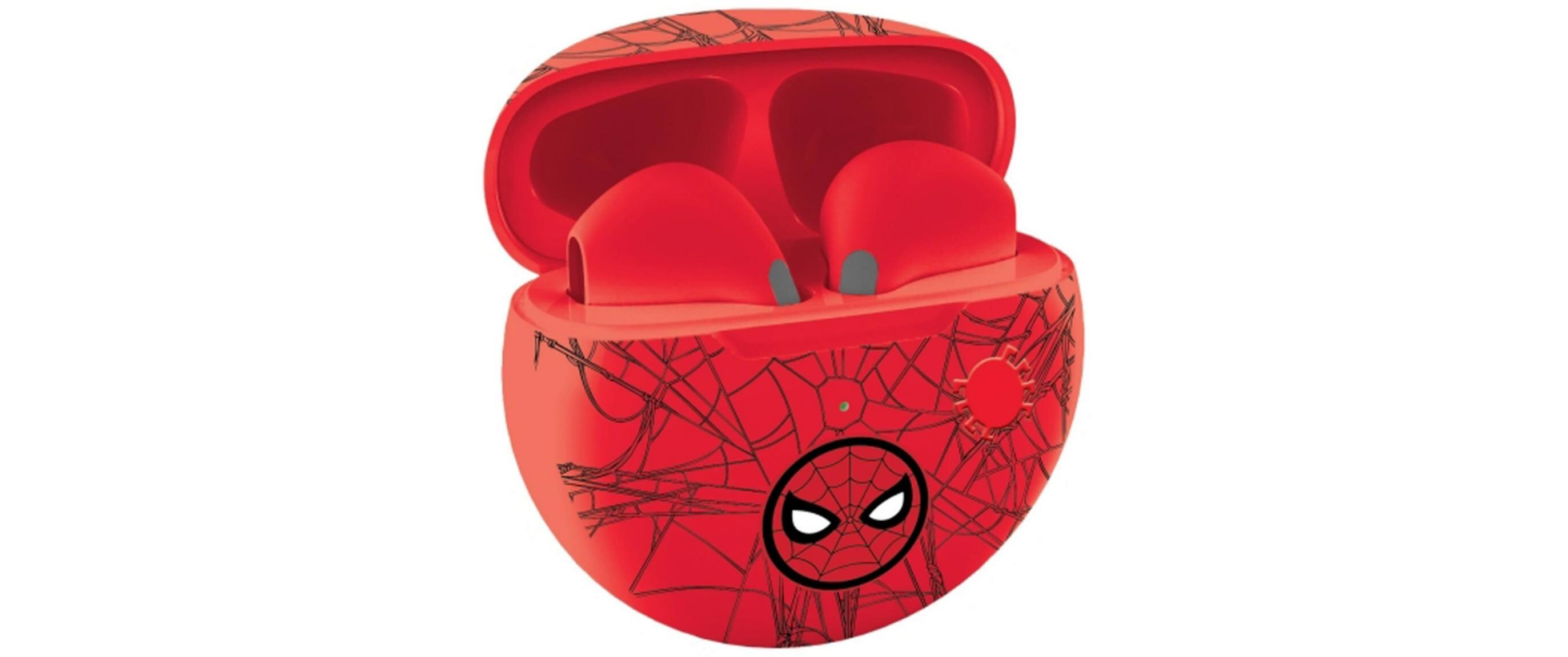 Lexibook SpiderMan Wireless Bluetooth-Kopfhörer Rot Lexibook SpiderMan Wireless Bluetooth-Kopfhörer Rot
