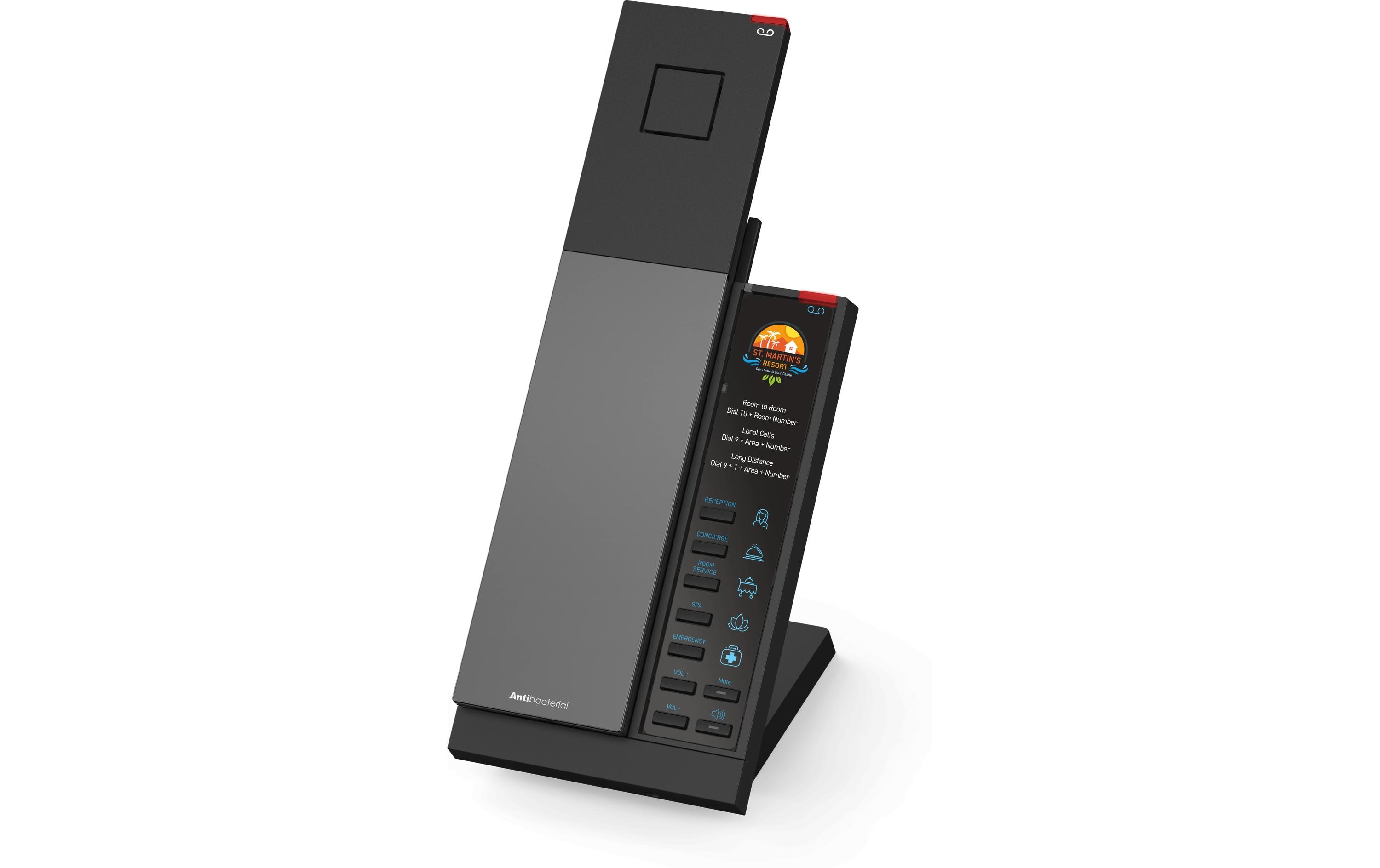 snom Tischtelefon HD340A Schwarz