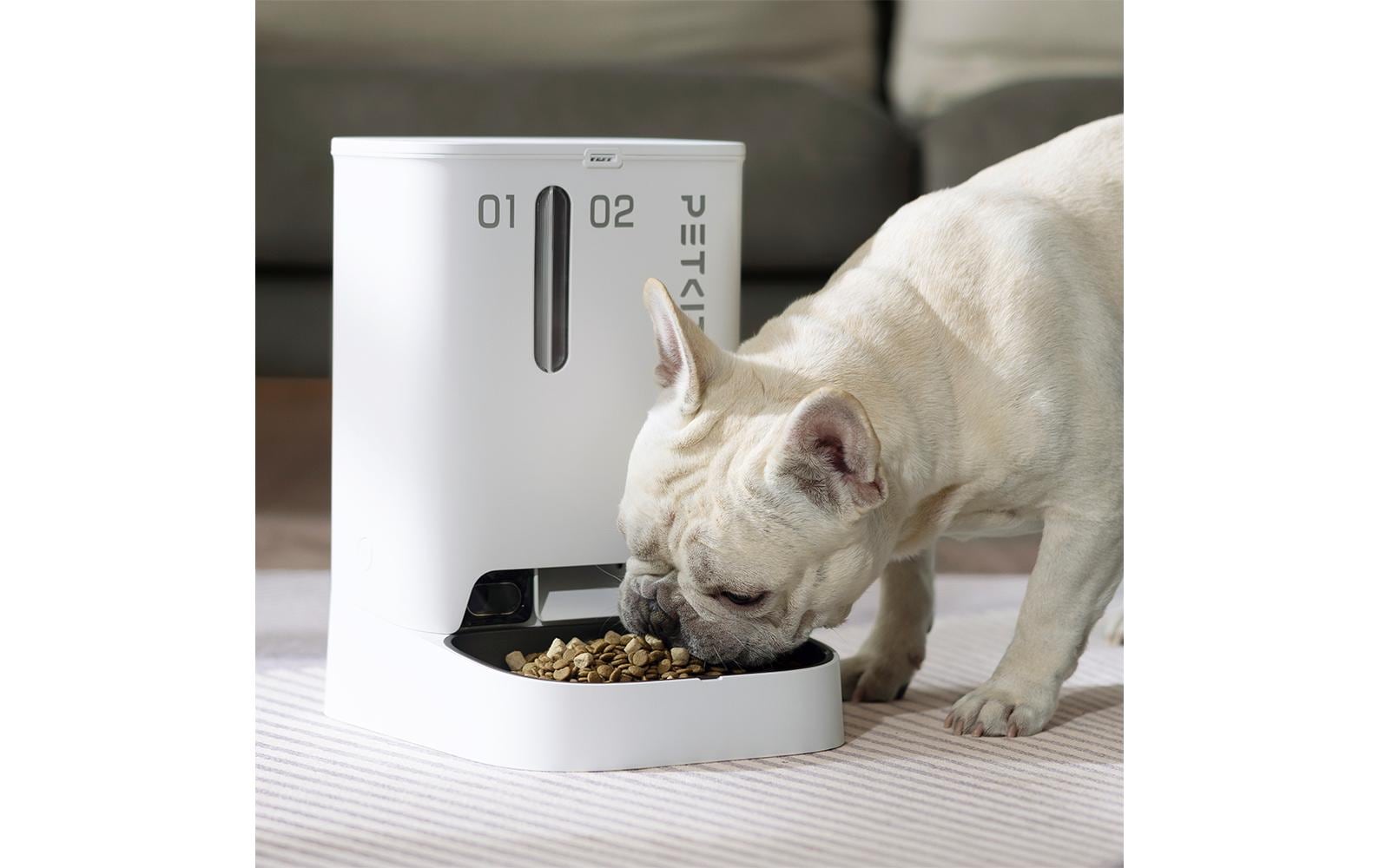 PETKIT YumShare Futterautomat Dual, 2 l + 3 l, Weiss PETKIT YumShare Futterautomat Dual, 2 l + 3 l, Weiss