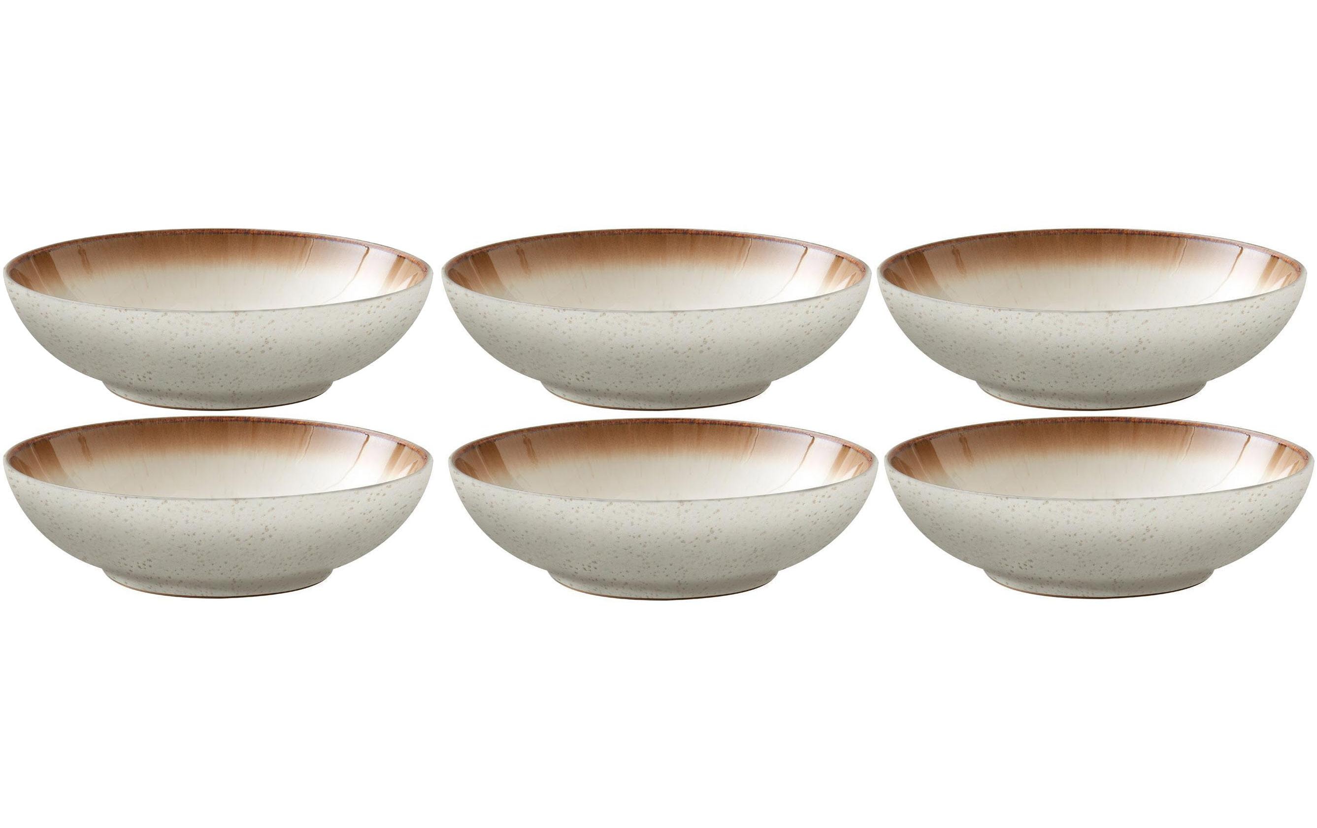 Bitz Suppen- & Pastateller Ø 20 cm, 6 Stück, Beige/Crème