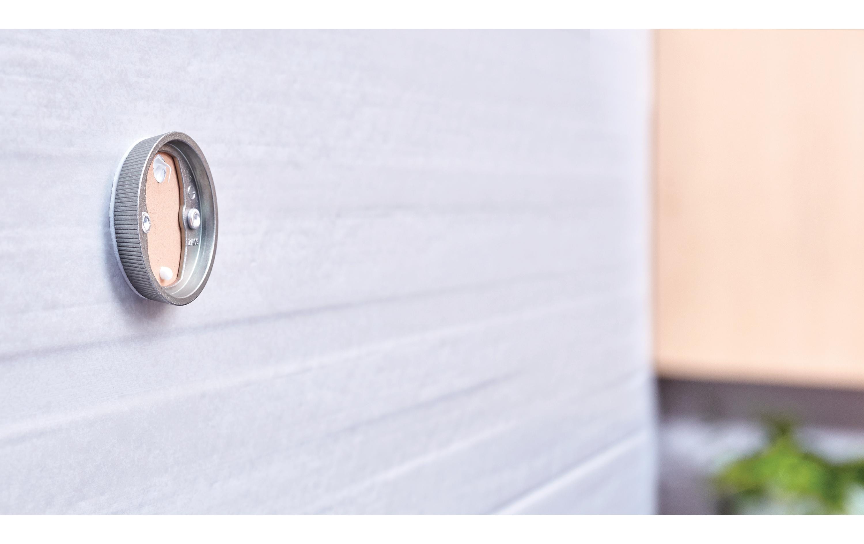 tesa Haartrockner-Halterung Ekkro ohne Bohren, Silber