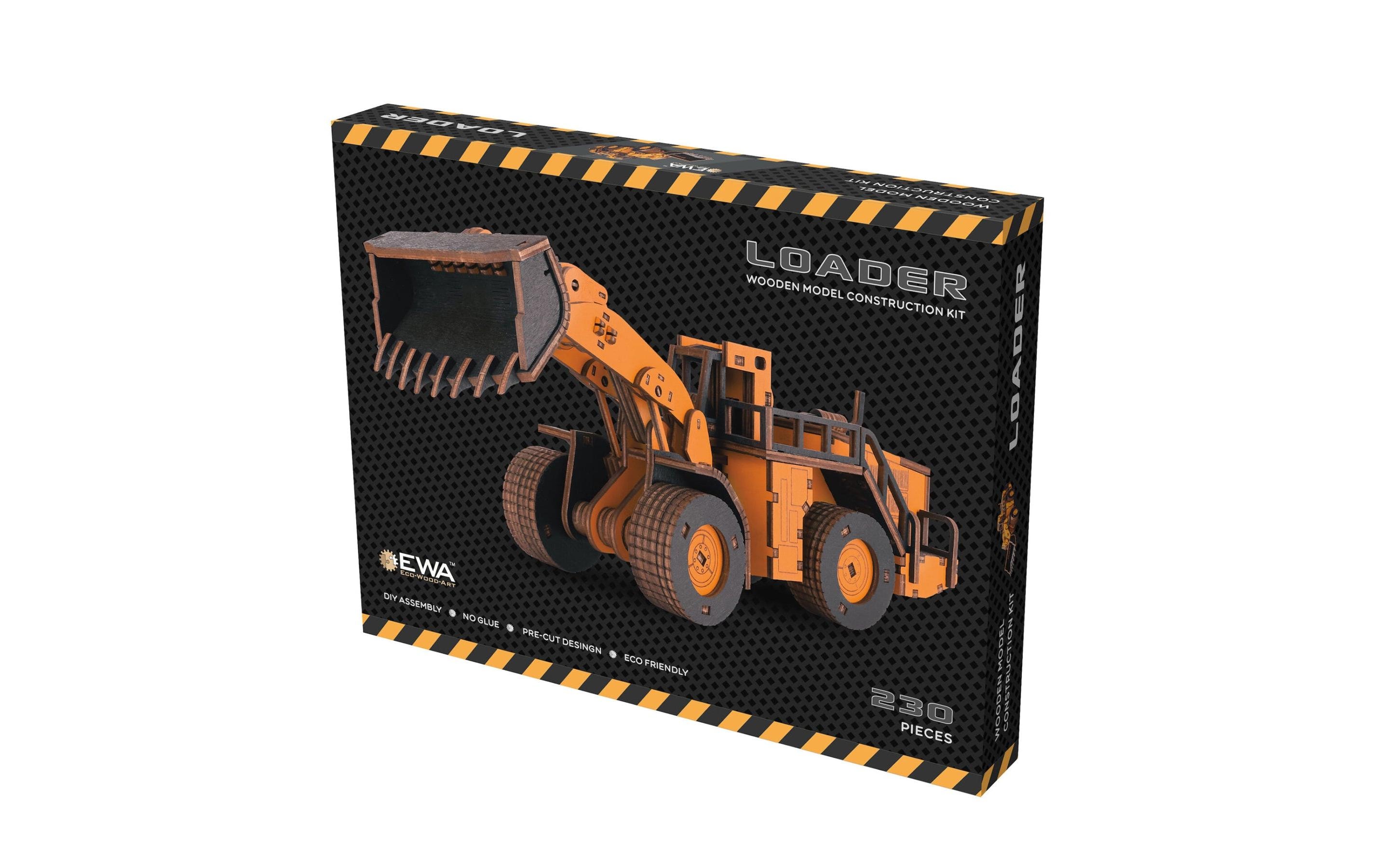 Eco-Wood-Art Bausatz Schaufelbagger