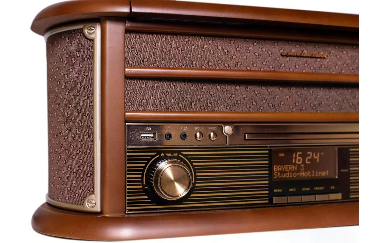 soundmaster Stereoanlage NR565DAB Braun