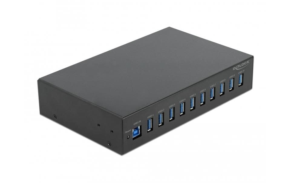 Delock USB-Hub 64112 USB 3.0 - 10x USB-A
