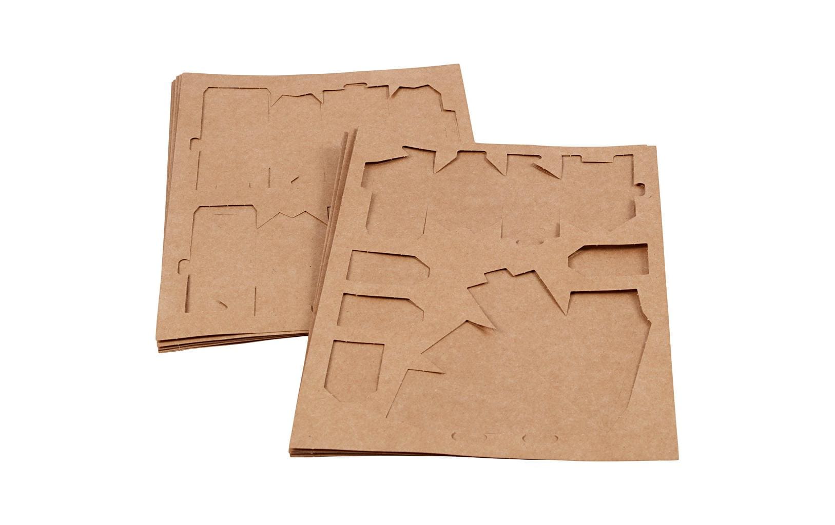 Creativ Company Adventskalender aus Karton, 24-teilig